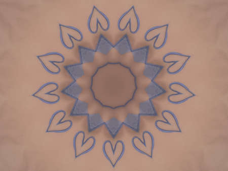 A very beautiful colorful kaleidoscope
