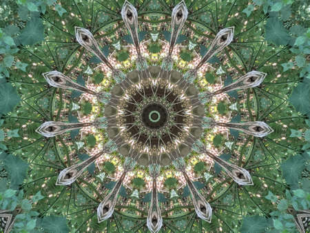 A very beautiful colorful kaleidoscopeの写真素材