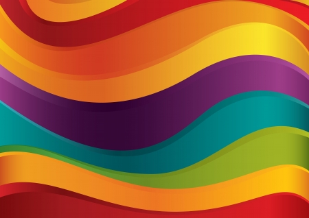 Colorful lines vector backgroundのイラスト素材