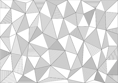 Abstract Black Lines Background