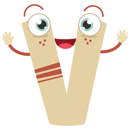 Illustrated Cartoon Letterのイラスト素材