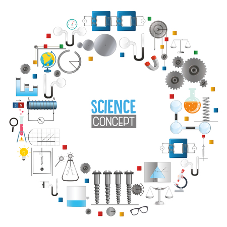 Vector Illustration Of Scienceのイラスト素材