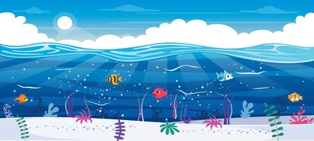 Vector Illustration Of Summer Holidayのイラスト素材
