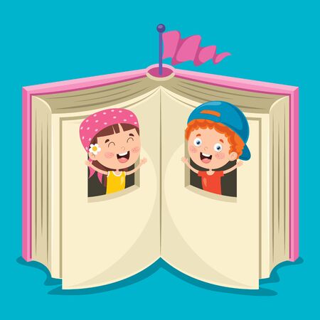 Concept Design For Children Educationのイラスト素材