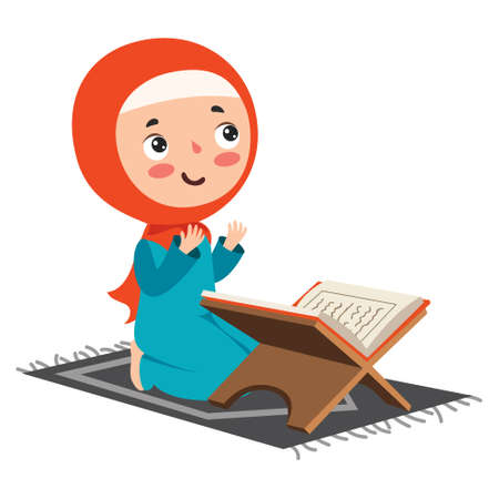 Hand Drawn Illustration For Ramadan Kareem And Islamic Cultureのイラスト素材