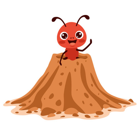Cartoon Drawing Of An Antのイラスト素材