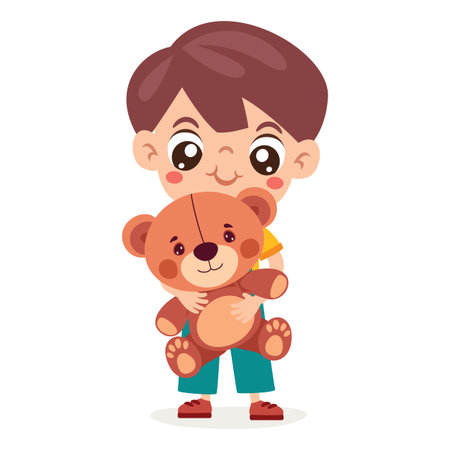 Cartoon Drawing Of Teddy Bearのイラスト素材