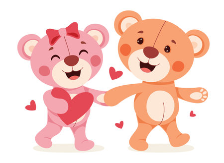 Cartoon Drawing Of Teddy Bearのイラスト素材