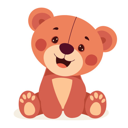 Cartoon Drawing Of Teddy Bearのイラスト素材