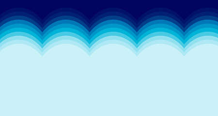 Abstract Wavy Background in Pastel Color Design sweet color. Blue river ocean wave layer vector...