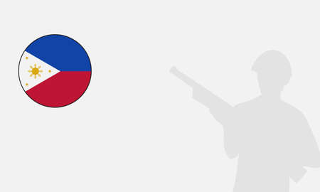Background Bonifacio Day vector illustration. Background Rizal Day Vector Illustration, and Copy Space Area. Suitable to be placed on content with that theme.のイラスト素材