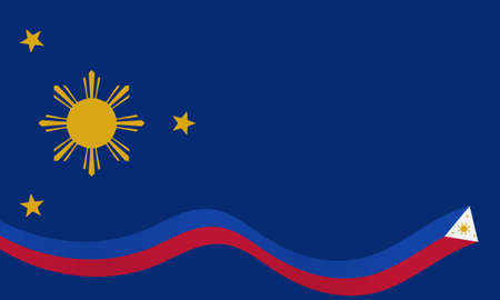 Background Bonifacio Day vector illustration. Background Rizal Day Vector Illustration, and Copy Space Area. Suitable to be placed on content with that theme.のイラスト素材