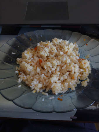 Nasi Goreng Sagela is a typical food from the province of Gorontalo-Indonesiaの写真素材