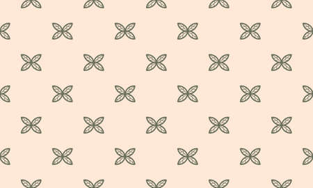 Repeat leaves pattern. seamless leaves pattern. suitable for wall decoration, business cards, etcのイラスト素材
