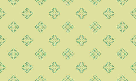 Seamless pattern in geometric ornamental style. Ornament seamless patternのイラスト素材