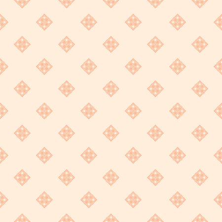 Seamless pattern in geometric ornamental style. Ornament seamless patternのイラスト素材
