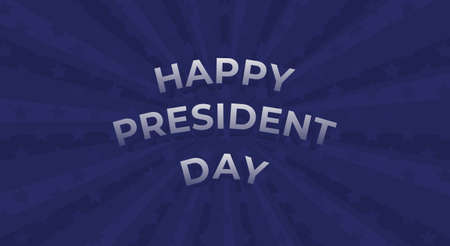 Presidents day background. Abstract background with American flag elements in red and blue colors, and Copy Space Area.のイラスト素材