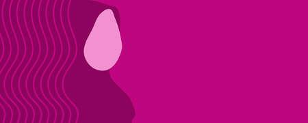 International Women's Day with an abstract background, and copy space area. Suitable for use with themes related to women and loveのイラスト素材