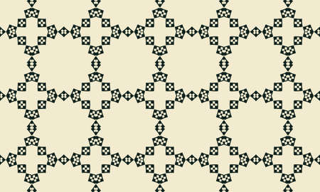 Abstract background texture in geometric ornamental style. Geometric seamless pattern