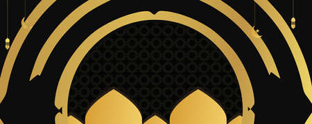 Luxury of Islamic Background. Good to use for Ramadan Kareem and Ied Mubarak Theme.