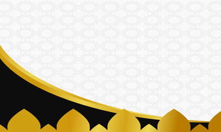 Ramadan Kareem Background. Islamic Background, Muslims greeting card, invitation, poster, banner, and Copy space area. Suitable to be placed on content with that theme.のイラスト素材