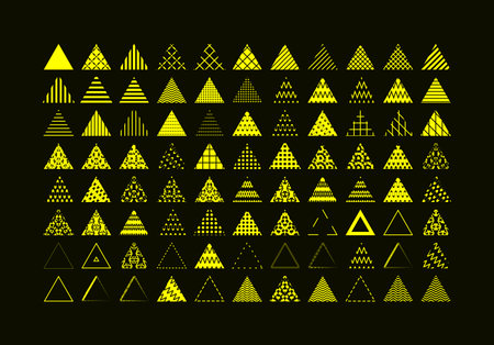 set of Triangle Memphis Element