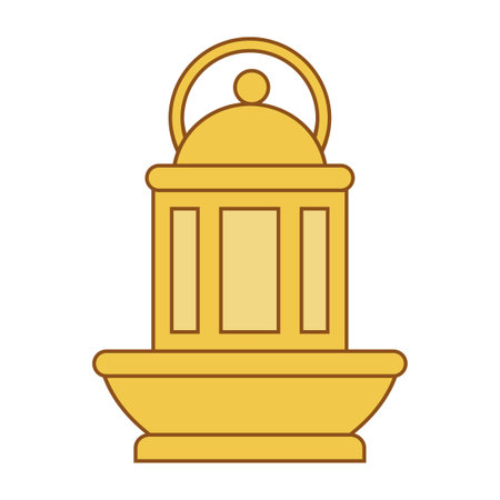 ramadan kareem lantern isolated icon vector illustration design vector illustration designのイラスト素材