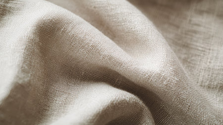 Close up of beige fabric cloth, can be used as backgroundの素材