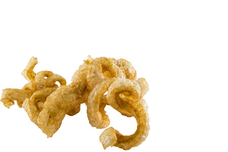 kap-moo pork cracklingの写真素材