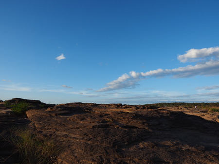 sky stone riverの写真素材