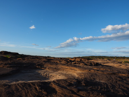 sky stone riverの写真素材