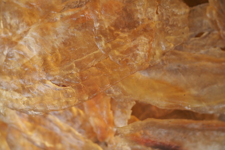 dried fishの写真素材