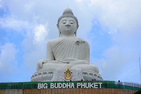 Big Buddha in Phuket Thailandの写真素材