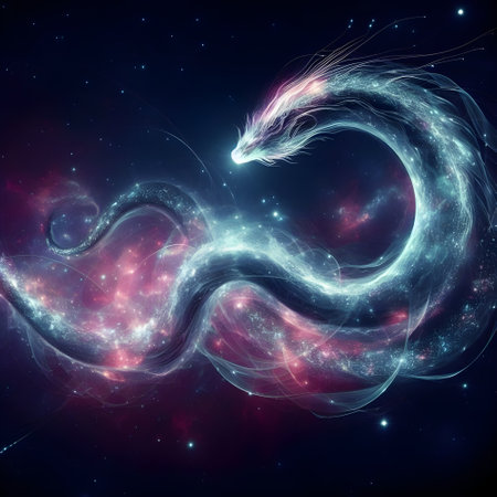 abstract fractal background a computer-generated 2D illustration, textureの素材