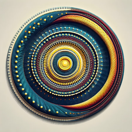 Abstract fractal. Fractal art background for creative design. Decoration for wallpaper, desktop, poster, cover booklet. Print for clothes, t-shirt. Creative illustration for designの素材