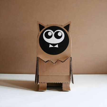 A cardboard mono design by imagine.の素材