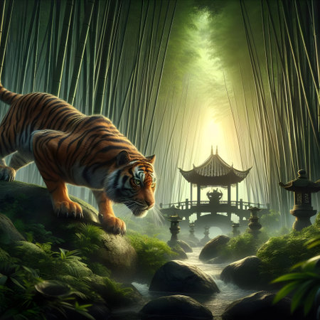 Crouching Tiger, Hidden Dragon , Bamboo Forest bakgroundの素材
