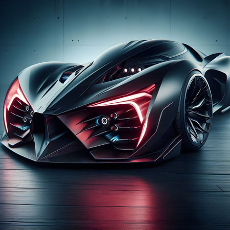 Futuristic elegance of the hypersport offroad.の素材