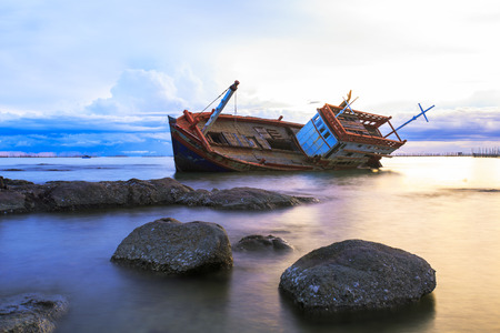 Fishing boatの写真素材