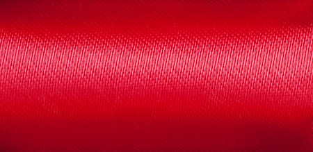 close up view red nylon texture backgroundの写真素材