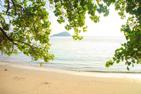 Idyllic Sea View in thailandの写真素材