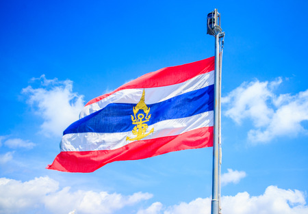 Thailand flagの写真素材