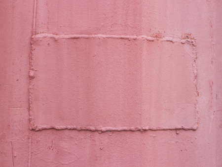 Background steel painted red with a little rust.の写真素材