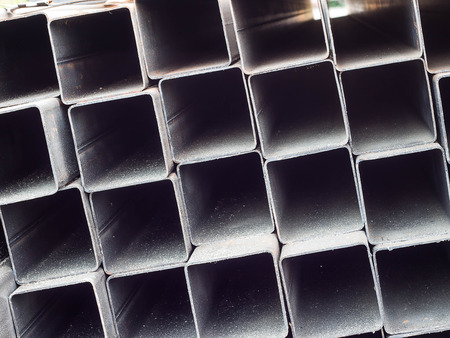steel texture, metal plate steel texture in factoryの写真素材