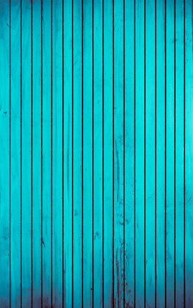 Old blue painted wooden wall texture. Abstract background and texture for design.の写真素材