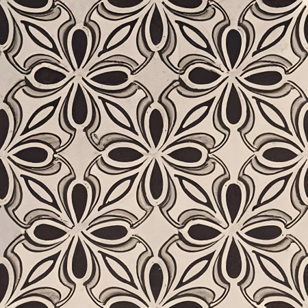 Seamless pattern. Vintage decorative elements. Hand drawn background.の素材