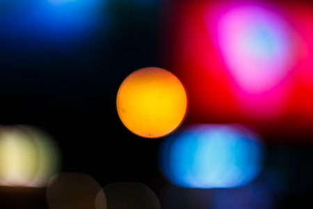Beautiful bokeh lightsの写真素材