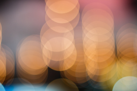 Beautiful bokeh lightsの写真素材