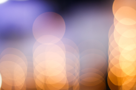 Beautiful bokeh lightsの写真素材