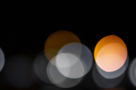 Beautiful bokeh lightsの写真素材